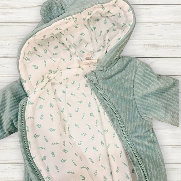 Teal Baby Snowsuit Bunting Suit - - Picture 3 of 3